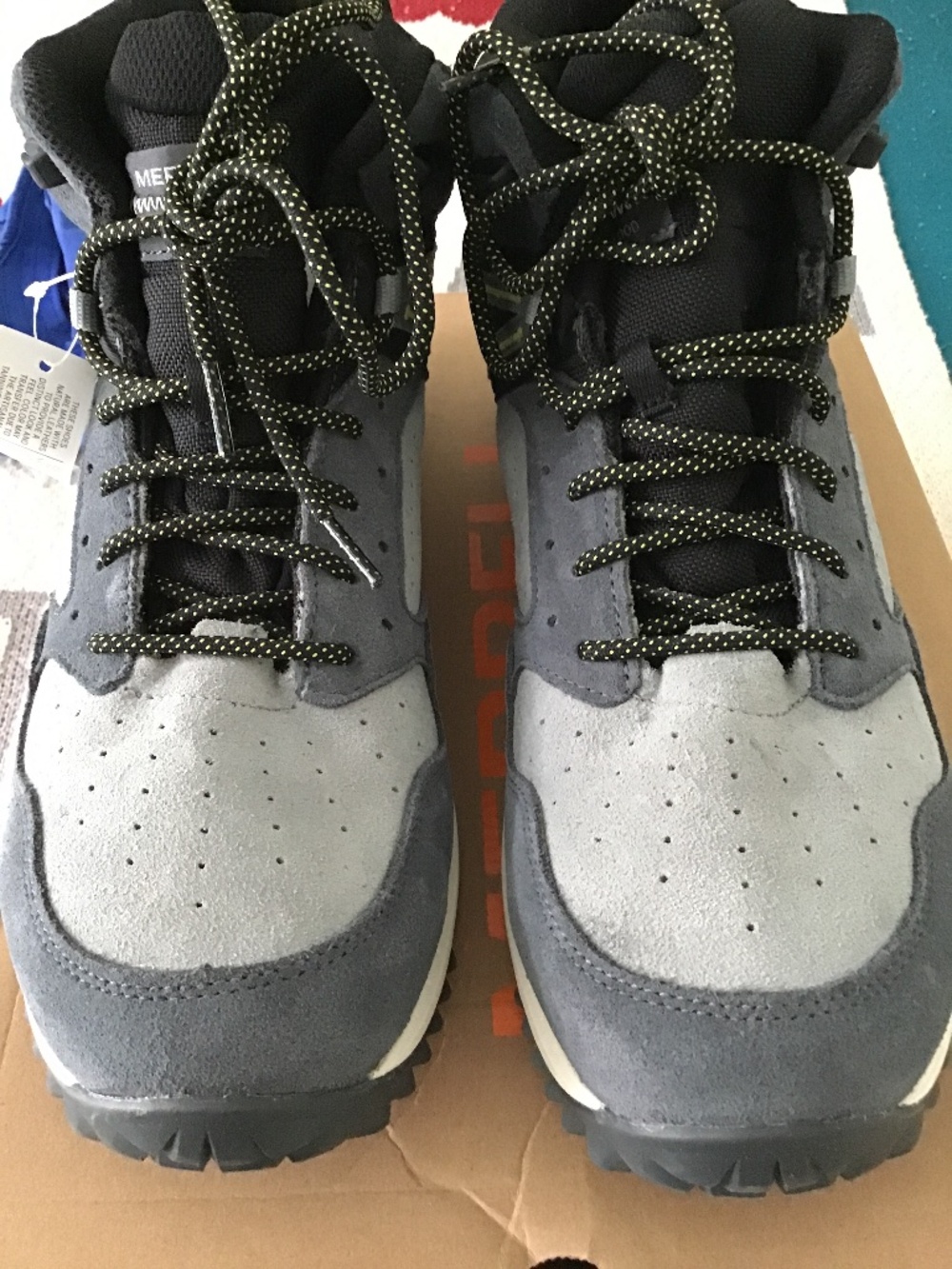 Merrill wildwood Mid LTR WP Size 11 HIKING BOOTS.